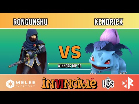 Invincible 6  -  Winners Top 32  -  Rongunshu(Marth) Vs. Kendrick(Ivysaur)