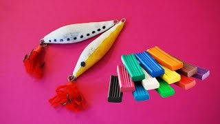 Как сделать приманку кузнечика из пластилина