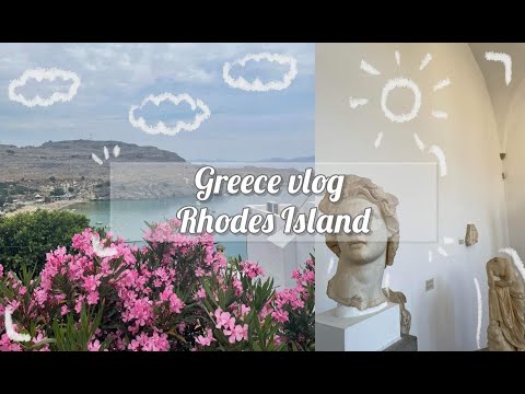 Greece vlog 🇬🇷💗 Rhodes Island