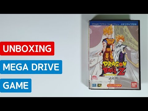 Dragon Ball Z: Buyuu Retsuden (MEGA DRIVE, Japan) - Unboxing