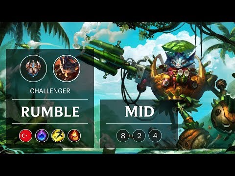 Rumble Mid vs Cassiopeia - TR Challenger Patch 9.1