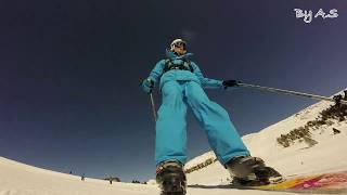 preview picture of video 'Skiing at Moena !! - Gopro HERO'