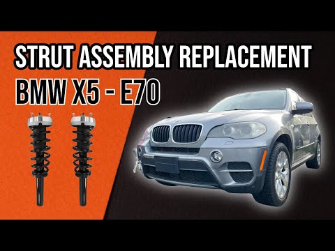 How to Replace Shock Absorber & Strut Assembly on BMW X5 E70 (2007-2013) - Save $800!