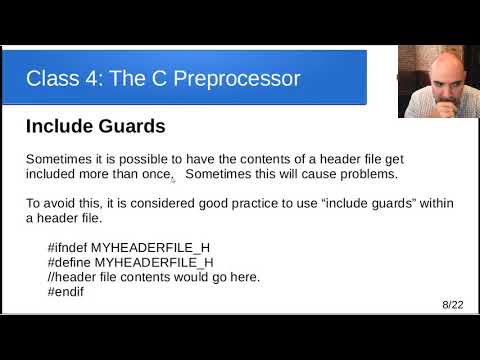 ETEC2110 - Class 4 - More With the C Preprocessor