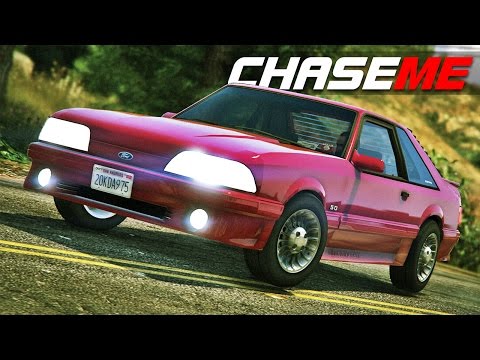 Chase Me in GTA V E23 - 1990 Ford Mustang Foxbody