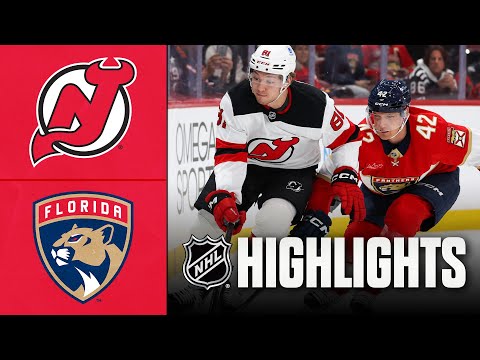 New Jersey Devils vs. Florida Panthers | NHL Highlights | November 20, 2025