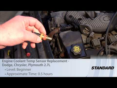 Engine Coolant Temp Sensor Replacement - Dodge, Chrysler, Plymouth 2.7L