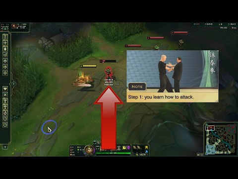 Auto Attacking and Melee Stutter-Stepping in League of Legends