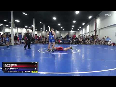 187 Lbs Semis & 1st Wrestleback (8 Team) - Hunter Long, Missouri Vs Jesse Howard, South Carolina 4
