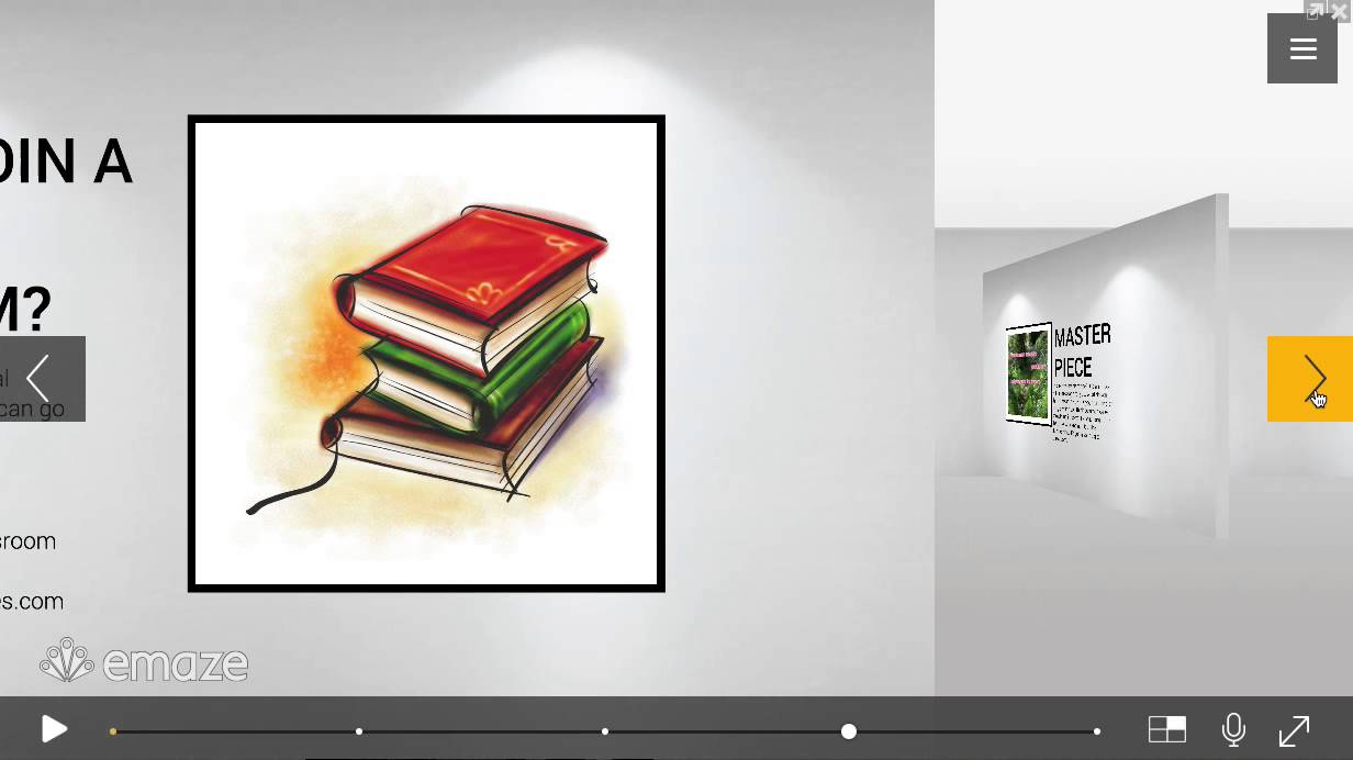 Emaze digital classroom introduction