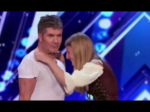 Simon Cowell SAVES Dog Act Sara and Hero on America’s Got Talent!