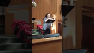 Amy groom. Beautiful Christmas song.