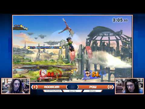 BSU Brackets 1: Rooster (Bayonetta) vs. Pow (Luigi) - SSB4 Singles