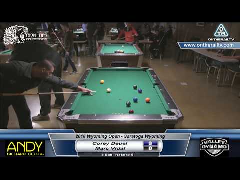 Corey Deuel vs Marc Vidal - 2018 Wyoming Open