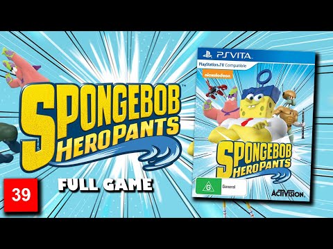 SpongeBob HeroPants | PS Vita Longplay, Full Game, No Commentary