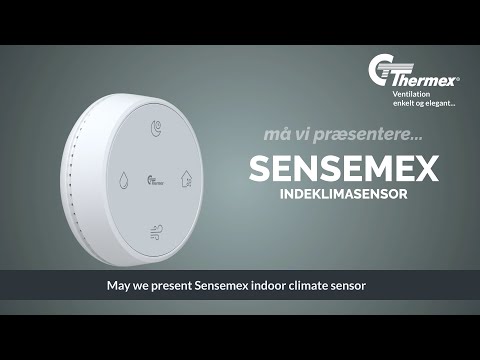 Thermex Sensemex inomhusklimatsensor