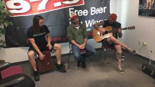 Crobot &quot;Plague of the Mammoths&quot; Acoustic live at WGRD in Grand Rapids, MI 9/13/2016
