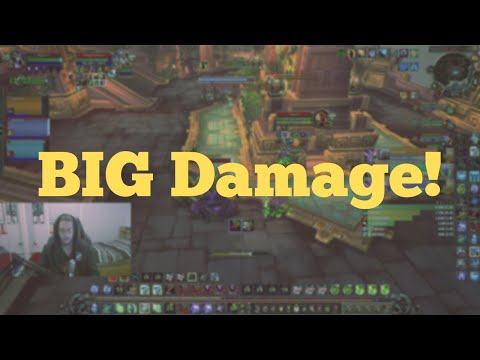 BIG DAMAGE! - Warlock POV 3v3 Arena (BFA World of Warcraft)