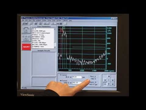 image-How does a contact profilometer work?