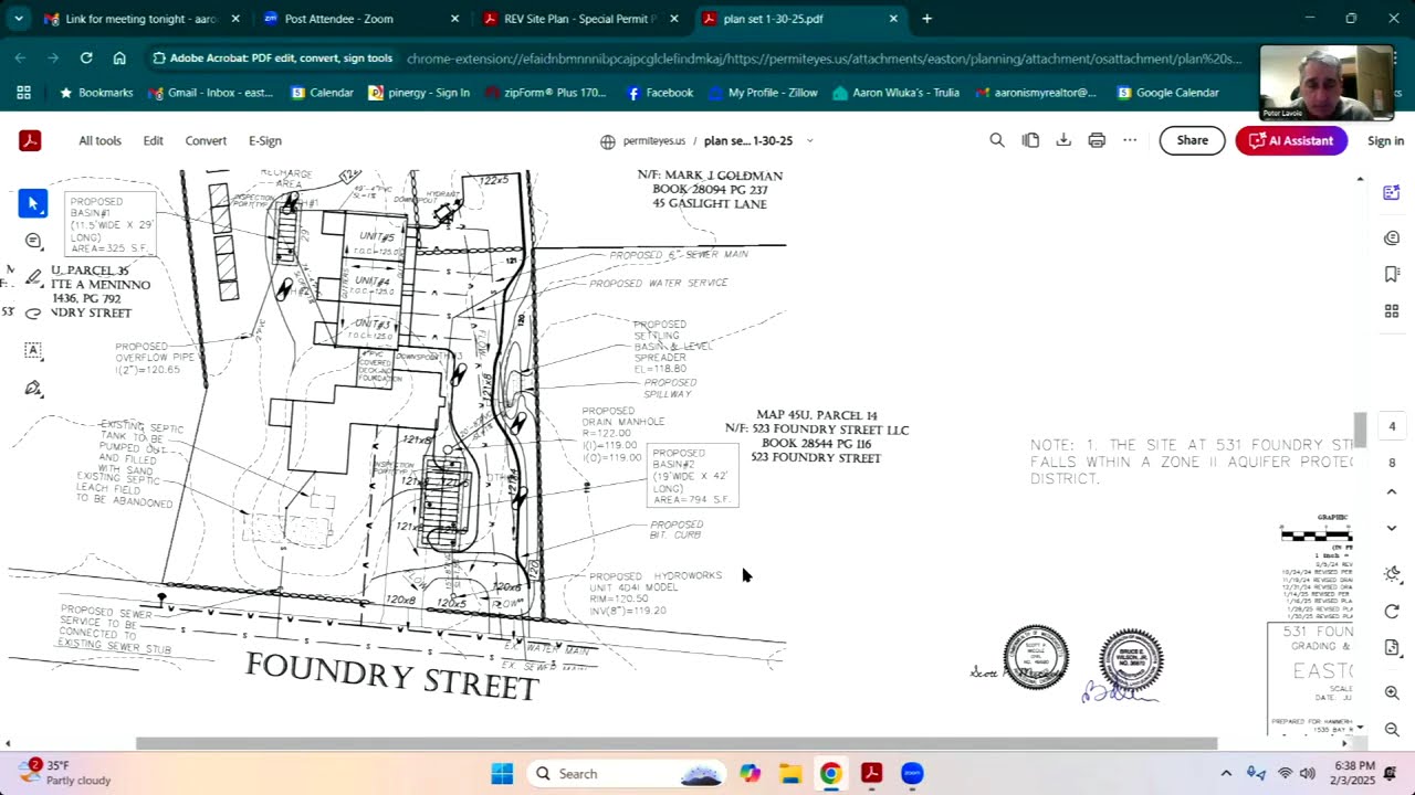 Planning and Zoning Board meeting 2/03/25