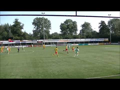 Doelpunten en assist Dylan tegen Go Ahead Kampen JO19 1
