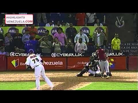 Highlights LVBP 11/11/2015 (CON OFF) - Navegantes del Magallanes vs Leones del Caracas