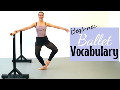 Basic Ballet Barre Vocabulary with demonstration for beginners | Ballet for all Tutorial 2021
