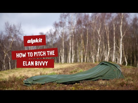 How to Pitch the Alpkit Elan Bivvy