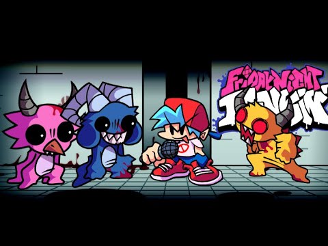 Friday Night Funkin' - Slaughter Me Funkin' FULL WEEK - FNF MODS [HARD]