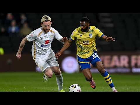 FC MK Milton Keynes Dons 1-0 FC Colchester United 