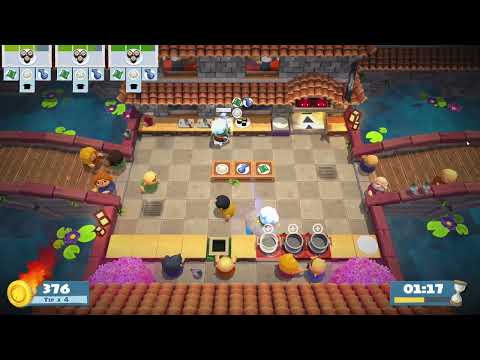 Overcooked 2: PC Full Gameplay - All Levels - All DLC (No Commentary)