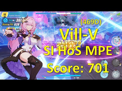 HI3 Abyss Superstring Dimension Nirvana (469D) - SI HoS MPE vs Vill-V - Weather Bleed (701)