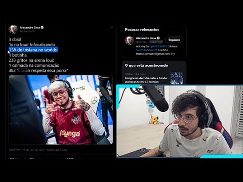 Revolta reagindo as Farpas do Titan e Robô no Twitter