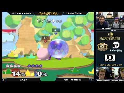 CFL Smackdown 10/25 - Pi vs Fearless - Melee Top 16