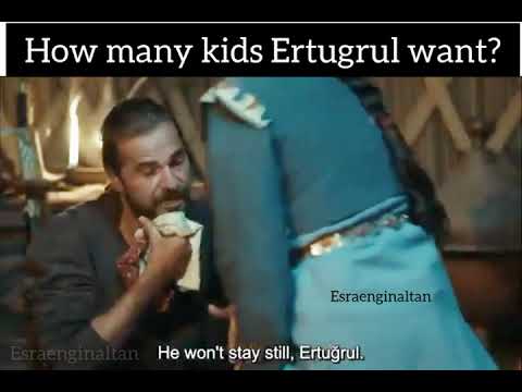 How many kids Ertugrul want? #ertugrul #halime #enginaltanduzyatan #esrabilgic