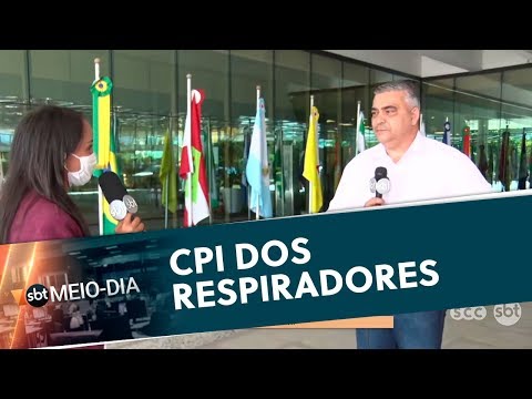 CPI dos respiradores | SBT Meio-dia (07/05/20)