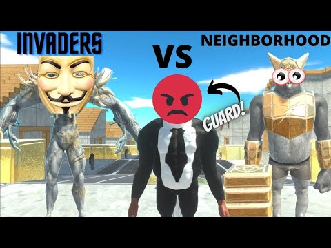 INFERNALS INVADE PRIMATES' NEIGHBORHOOD - ANIMAL REVOLT BATTLE SIMULATOR