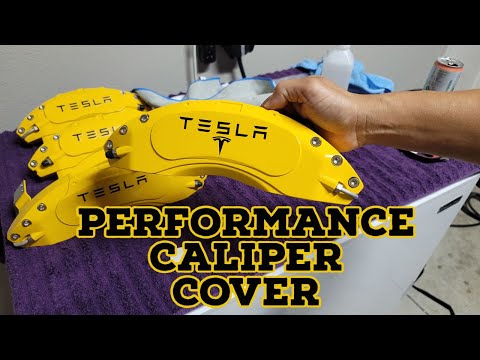 #tesla Installing Tesla Model Y Caliper Covers