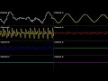 SNES F Zero Mute City Oscilloscope View