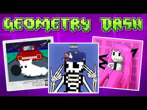 We Made More ALBUM COVERS for Geometry Dash…