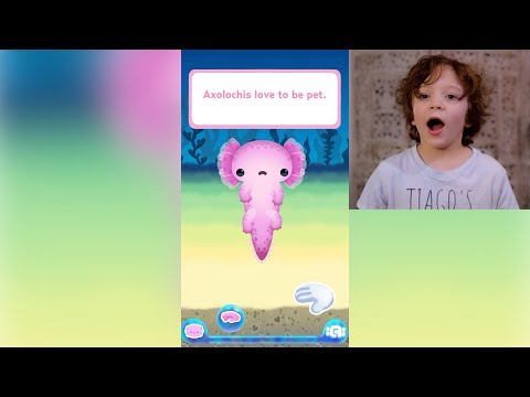 Playing the Axolochi Game for the first time. - YouTube