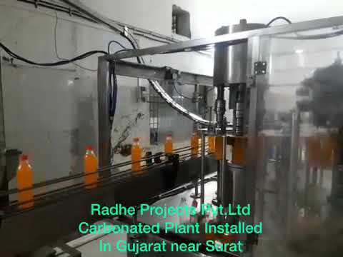 Pet bottle soft drink plant, soft drink filling machine, bev...