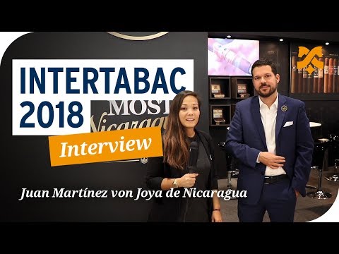 InterTabac 2018 – Interview mit Juan Martínez von Joya de Nicaragua