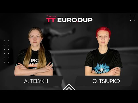 11:35 Anastasiia Telykh - Oleksandra Tsiupko 23.10.2024 TT Euro.Cup Ukraine Star. TABLE 3