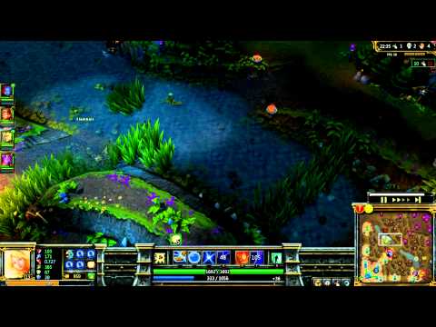 League of Legends - Jarvan IV's ult and the fountain...