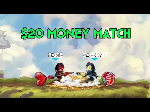 Zae Slatt vs Paris - $20 Money Match - Special Pick - NA - Brawlhalla Show Match #139