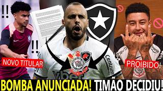 ARTUR CABRAL DESEJADO no CORINTHIANS! DORIVAL TRAVA ESTREIA de LINGARD! KAIO CESAR CONQUISTA FIEL