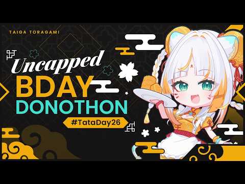 【TATATHON DAY-2】IM 1253 years and 1 day old now! 🎉🎂 #TataDay26【Taiga Toragami | ChromaSHIFT】