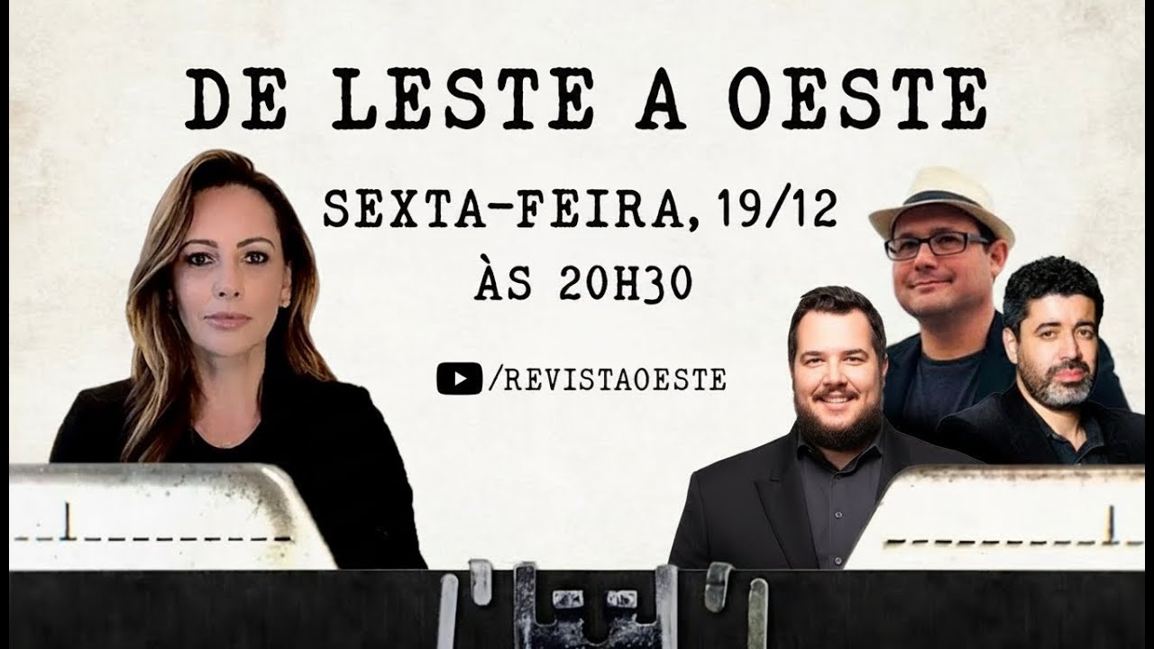 DE LESTE A OESTE, COM ANA PAULA HENKEL | 19/12/2025, às 20h30