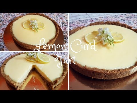 LEMON CURD TART // TORTA FREDDA AL LIMONE - NO BAKE